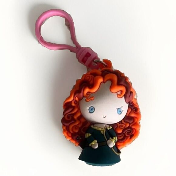 Disney Princess Merida BRAVE 3D Figural Bag Clip 2.5" Pixar - Picture 1 of 3